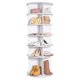 thumbnail image 1 of Zapatero giratorio Tower VEVOR de 6 niveles, que gira 360°, blanco, 1 of 9