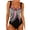 Pink, variant on Women's Print Swimwear One Piece Swimsuit Female Vintage Retro Bathing Suits Beach Wear Swimming Suit