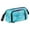 Pastel Blue Dandelions, variant on Nylon Fish Mouth Pencil Case with Large Capacity Zipper Pencil Pouch Green Ink Splatter Pattern Pencil Bag Organizers