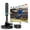 Blue, variant on RidaaFri TV Antenna Indoor/Outdoor, HD Digital Antenna for Smart TV and Older TV’s, Support 4K/1080p/VHF/UHF Free Local Channels with 16FT Long Coax Cable