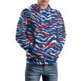 thumbnail image 5 of Buffalo Football Men's Women Vintage 3D Hooded Sweatshirt - All-Season Loose Fit Streetwear, 5 of 6