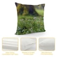 thumbnail image 4 of GOSMITH Throw Pillow Cover- Smock Flower Flowers Nature Cuckoo Flower Blossom, 4 of 5