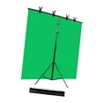 thumbnail image 4 of Fondo de pantalla verde Soporte de fondo Fácil instalación Accesorio práctico Soporte de fondo portátil para reuniones en línea Estilo B, 4 of 8