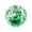 Green*24", variant on 24" Large Transparent Glitter Beach Ball Inflatable Sequin Pool Ball for Pool Parties,Green
