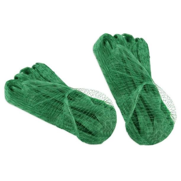 Xiao Hua Red antipájaros verde de 33' x 6.6' con función de protección de plantas, red antipájaros de polietileno para jardín y huerto (juego de 2 piezas)