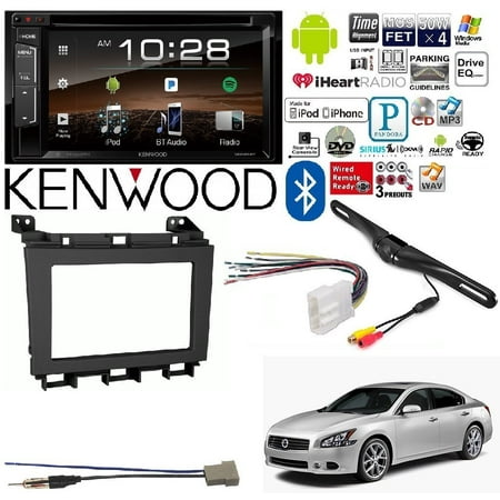 Kenwood Double DIN SiriusXM Ready Bluetooth In-Dash DVD/CD/AM/FM Car Stereo Receiver w/6.2
