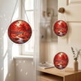 thumbnail image 4 of Yangka Autumn Maple Forest Acrylic Puzzle Suncatcher, Fall Nature Scenery Stained Glass Style Window Hanging, Garden Ornament, 4 of 7