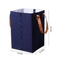 thumbnail image 3 of Harpi Laundry Hamper Clearance Clothes Hampers for Laundry Foldable Laundry Room Organization Folding Storage Basket Portable Collapsible Laundry Baskets Sundries Toy Storage Basket Clothes, 3 of 8