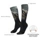 thumbnail image 4 of Balery Black And Gold White Horse Calcetines novedosos Calcetines deportivos Calcetines hasta la rodilla Calcetines de algodón Calcetines originales y geniales, 4 of 6