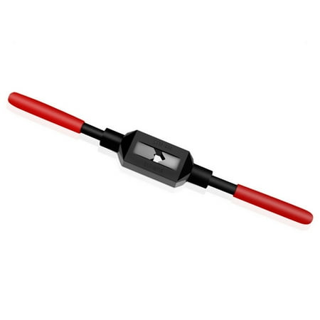 

Famure Tap Handle Wrench|Adjustable Tap Wrench With Silicon Dipped Handle|Hand Tap Wrench Holder M1-M8 M1-M10 Thread Metric Angle Tapping Reamer Tool