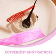 thumbnail image 3 of CRILSTYLEO Highlighting Tool With Teeth Hair Coloring Paddle Plastic Rosy 1Set, 3 of 8