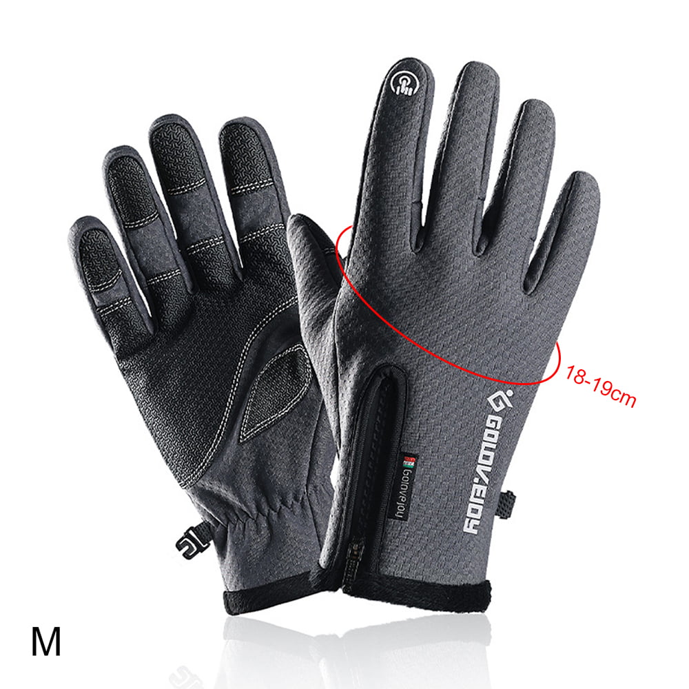 Cycling Gloves Black Lightweight 1 Pair Golovejoy Windproof Waterproof 