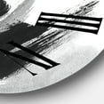 thumbnail image 3 of Designart 'Monochrome Portrait Of African American Woman Iv' Modern Wall Clock, 3 of 5