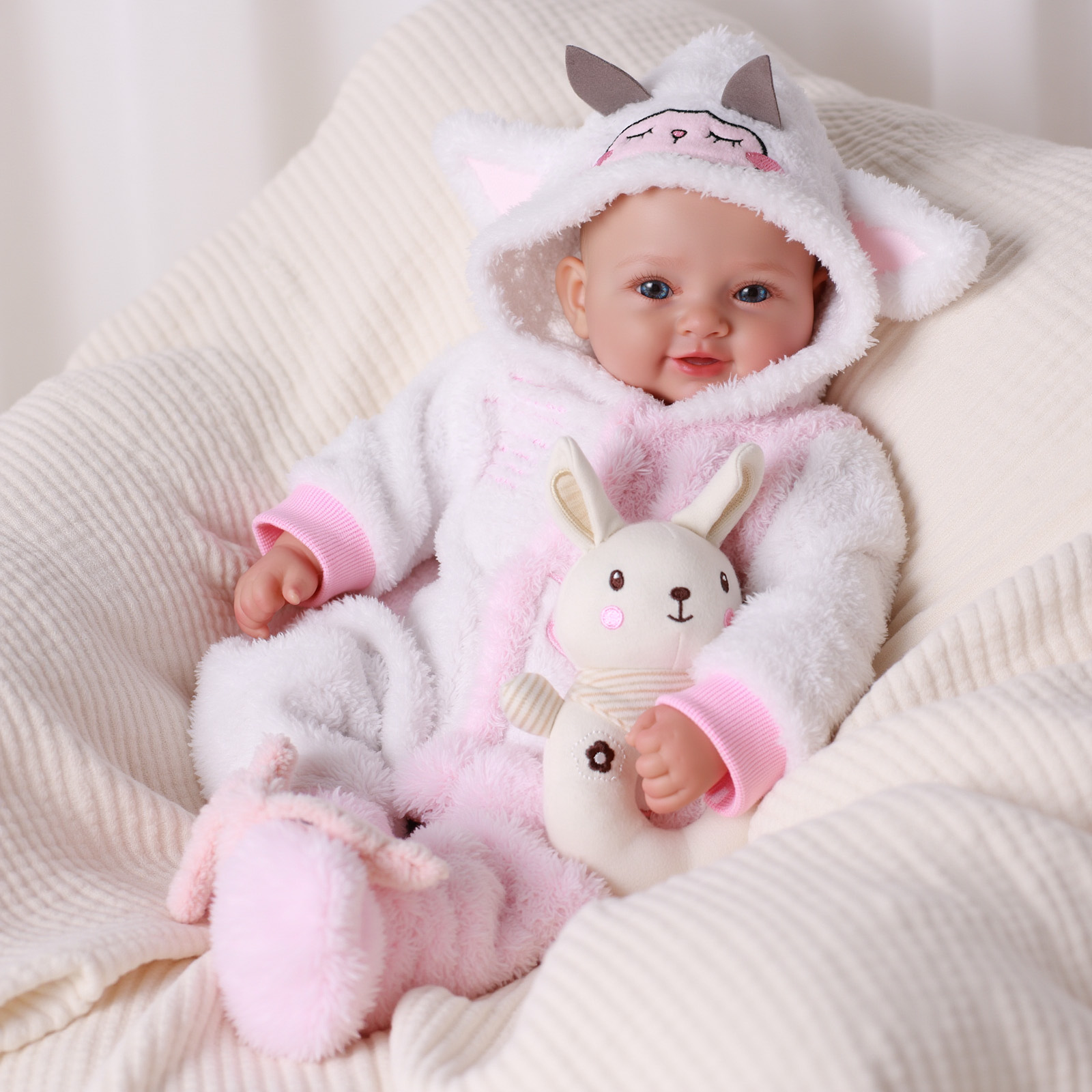RSG 17 Inch Lifelike Reborn Baby Doll with Accessories photo 7
