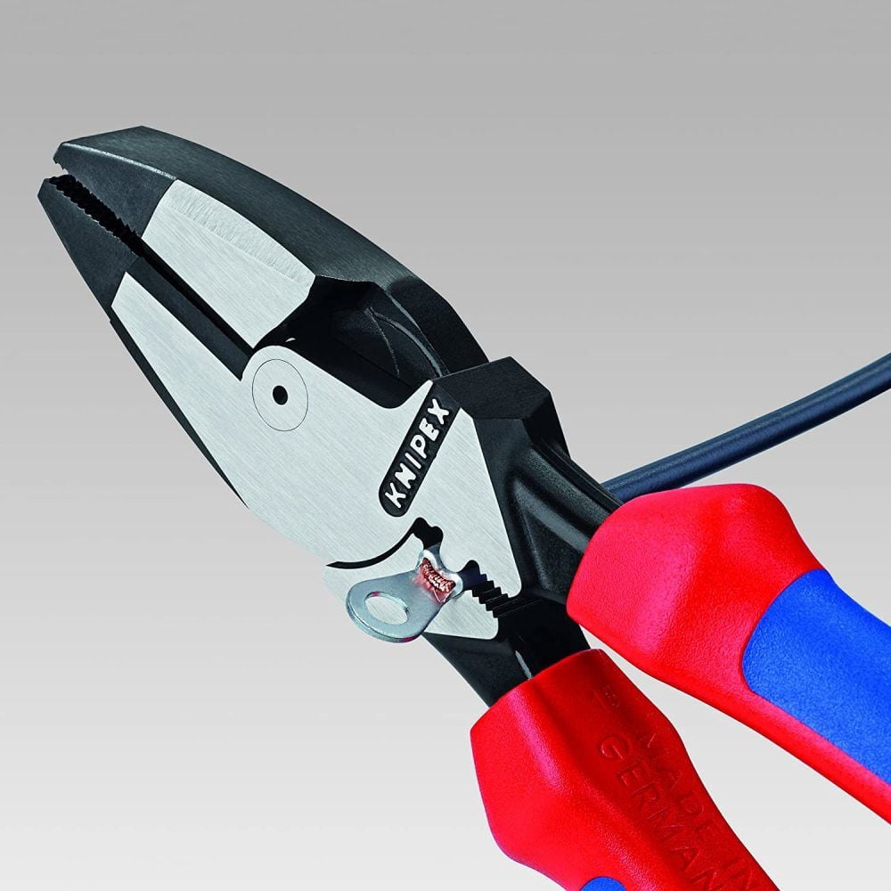 Knipex Linemans Pliers Plastic Coated Handle 240Mm