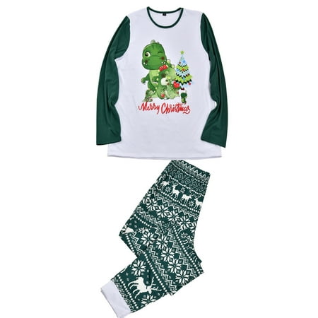 

Christmas Pajamas for Family Parent-Child Outfit Winter Fall Xmas Pjs Sleepwear Matching Pajama Sets