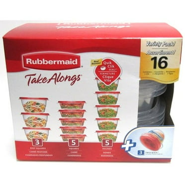 Rubbermaid Freshworks Food Preservation Containers, 6 Piece Set ...