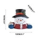 thumbnail image 2 of Decoraciones Mesa Muñeco de Nieve Resina Decoración Navideña Muñeco de Nieve Figuras Navideñas De Navidad Hogar Mesa de Comedor Muñeco de Nieve Navideño Árbol de Navidad Regalo de Navidad Decoraciones, 2 of 5