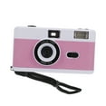 thumbnail image 4 of Macaron Style Reusable 35mm Film Camera with Build-in Flash Great for Home Gifts White ABS, 4 of 8