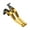 Gold, variant on Aluminum Clutch Brake Lever for MT-07 2013-2022 Motorcycle