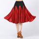 thumbnail image 5 of Faldas de baile de salón para mujer, ideales para practicar vals, chachachá y fiestas de tango moderno. Rojo, 5 of 8