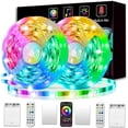 thumbnail image 1 of Tiras de luces LED L8star 10 m a pilas USB RGB con control remoto, 1 of 6
