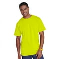 thumbnail image 3 of Gildan - Hi-Vis Safety Green, Crew Neck T-Shirts for Arts and Crafts | 5.3oz Work Shirts | Size: S, Pack of 6, 3 of 6