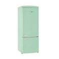 thumbnail image 1 of Unique 455L Summer Mint Green Bottom Mount Refrigerator, 1 of 18
