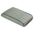 thumbnail image 2 of 2025 Upgrade Universal Style Memory Cotton Car Armrest Box Pad, Leather Car Armrest Cushion, Vehicle Seat Box Cushion, Gray, 2 of 7