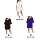 thumbnail image 2 of Sonducket Vestido informal para mujer, traje de baño, manga acampanada, corte en A, escote en V profundo, ropa de playa, de Color sólido Vestidos Blanco SG, 2 of 6