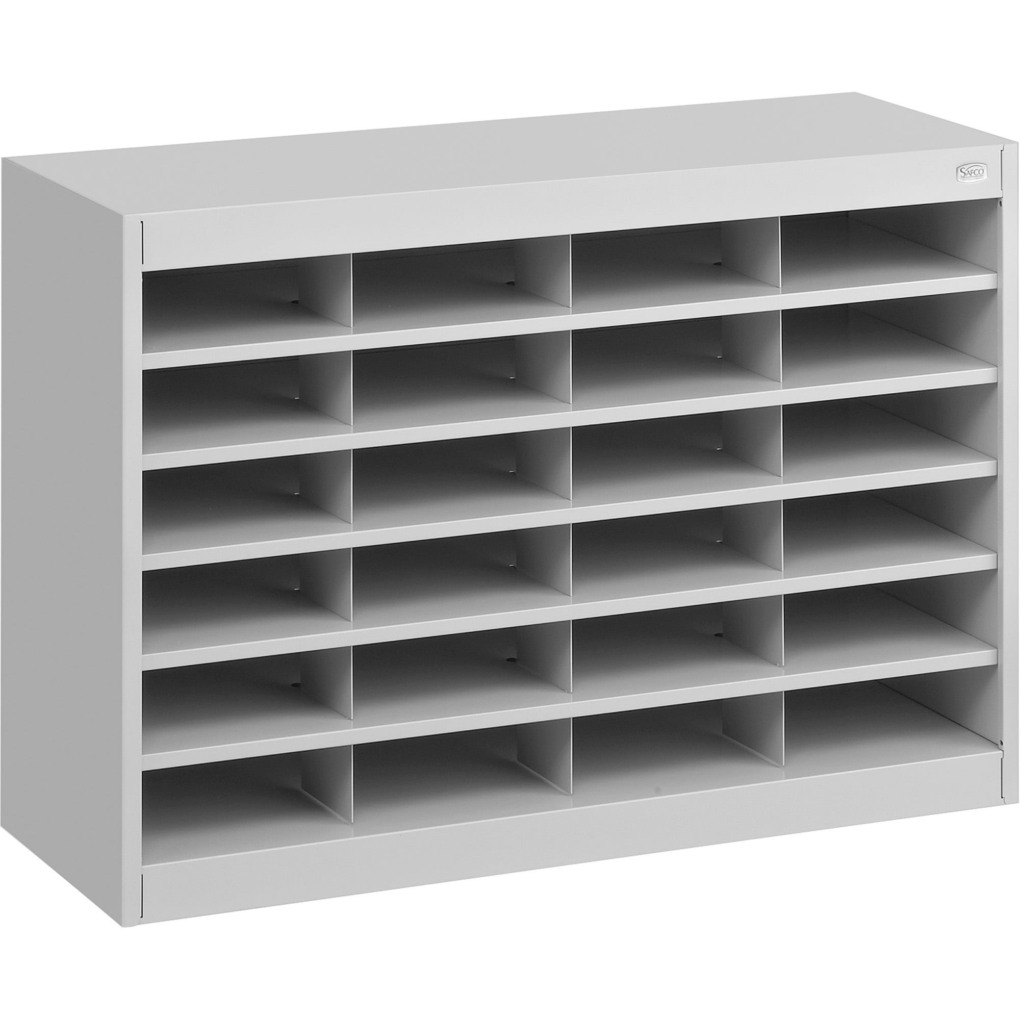 Safco, EZ Stor Steel Literature Organizers, 1 Each, Gray