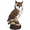 Brown, variant on JUANCHENG 17cm fierce owl resin figurine garden decoration animal statue housewarming