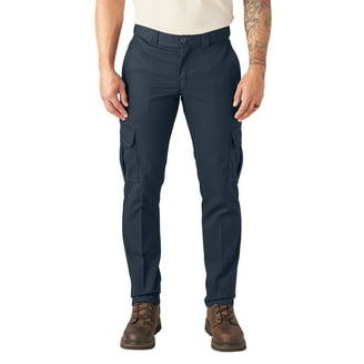 Dickies Pantaloni Cargo Uomo Regular Fit Elasticizzati | Blu Navy Scuro 32W X 30L | Tessuto Flex Antimacchia E Antipiega - 4