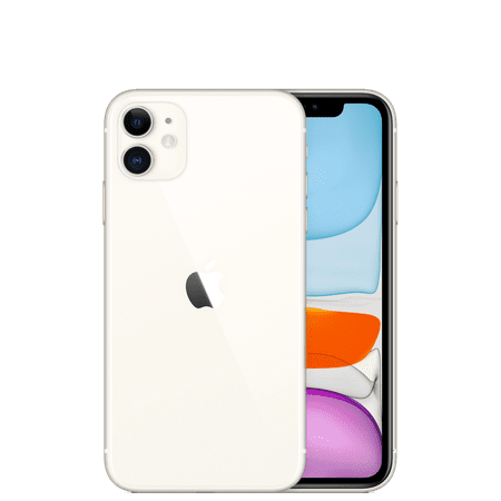 Apple iPhone 11 64GB White LTE Cellular Straight Talk/TracFone MWL82LL/A - TF
