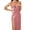 Pink, variant on Nightgowns for Women Soft Satin Night Gowns Sexy Lingerie Sleepwear Womens Spaghetti Strap Sleep Dress Long Mid-Length (S, Black)