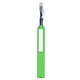 thumbnail image 2 of Pluma de limpieza de fibra óptica LC, limpiador de extremos de fibra óptica de 1 clic, resina no estática, 1,25mm, verde, 2 of 9