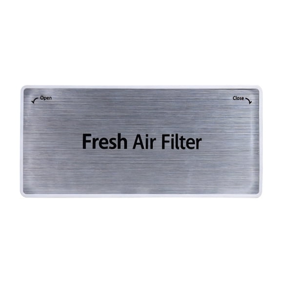 7829 Fridge Air Filter Protection Lid For Various Refrigerators ADQ75493301 White And Silver Choices Quick Installation