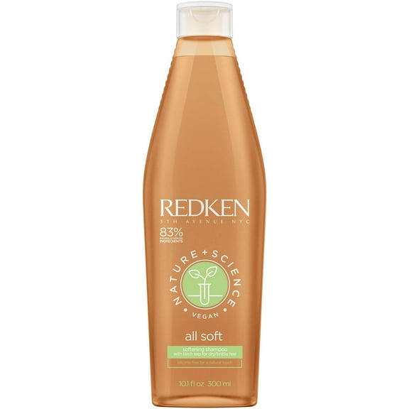 Redken Nature Science All Soft Shampoo - 10.1 oz