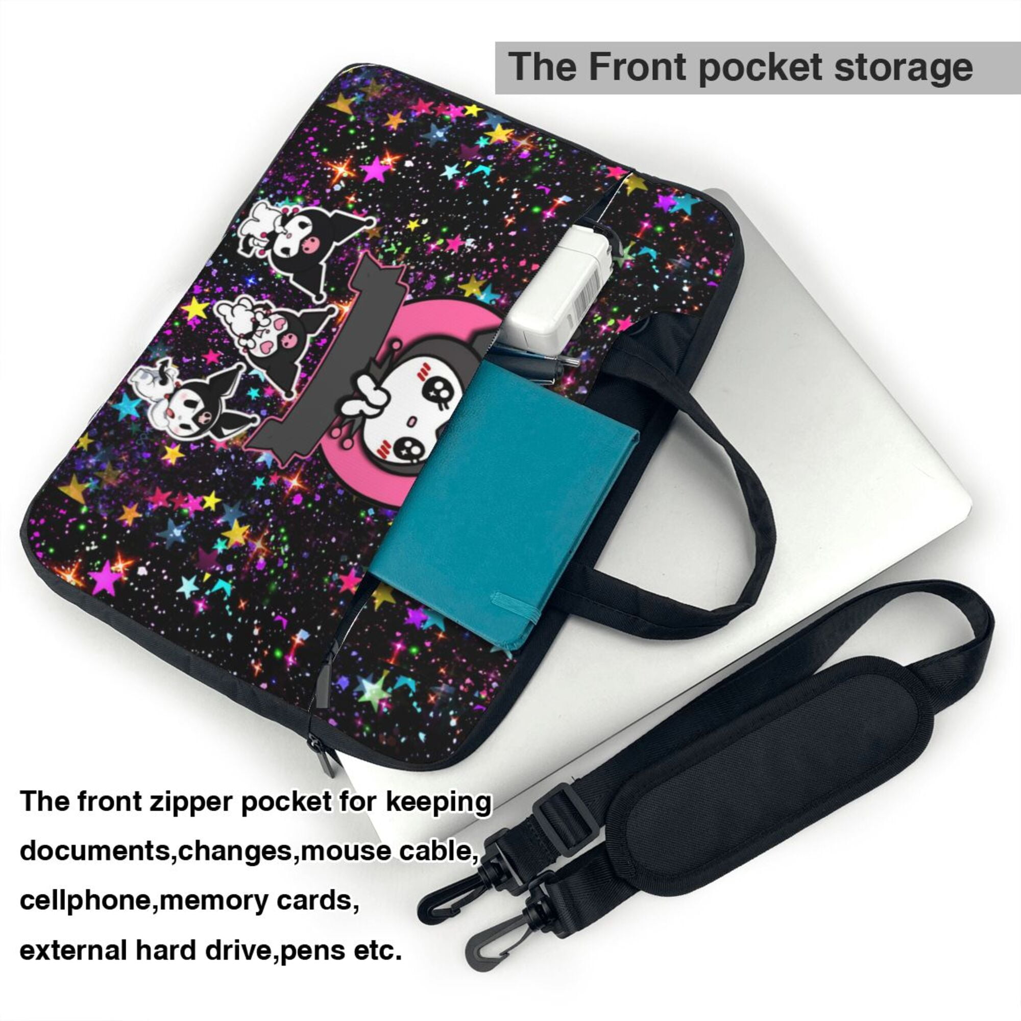 KUROMI 　『BRIEFING』　751424C3 KUROMI 『BRIEFING』 751424C3 Sanrio Kuromi Cable Accessory