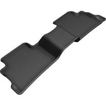 3D MAXpider KAGU Floor Mat (BLACK) compatible with HYUNDAI KONA 2018-2023 - Second Row
