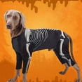 thumbnail image 2 of Leeye Halloween Pet Skeleton Outfit, Funny Cosplay Cat Dog Clothing with Horrible Theme for Party Daily Wear, Black, XXL, 2 of 9