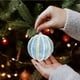 thumbnail image 5 of Christmas 8cm Christmas Tree Foam Pendant Christmas Decorations Pearl Hanging Colored, 5 of 7