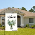 thumbnail image 2 of Amhnf Welcome Floral Bouquet Garden Flag For Home Outdoor Garden Yard Decor 12x18 inch, 2 of 5