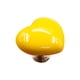thumbnail image 4 of Botón de presión para inodoro BLESIY en forma de corazón amarillo, 4 of 8