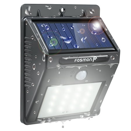Solar Motion Sensor Light 16 Led Fosmon 400 Lumen Waterproof Solar Motion Sensor Light 16 Led Fosmon 400 Lumen Waterproof Outdoor Wireless