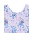 thumbnail image 4 of Stitch Girls Print Skater Dress with Short Sleeves, Sizes 4-12, 4 of 8