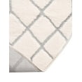 thumbnail image 2 of Marilyn Monroe Glam Collection Area Rug - Trellis (3' 1" Round White Silver/Silver), 2 of 11