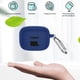 thumbnail image 4 of Funda protectora de silicona para auriculares inalámbricos para JBL Tune 130NC TWS (azul), 4 of 4