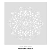 Passion Mandala Stencil - 24-inch