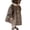 Khaki, variant on Beautyzll Toddler Baby Girls Winter Stripes Coat Dress 2-11Y Kids Lapel Collar Coats Long Jackets